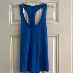 Lululemon Athletica Blue Sleeveless Tank Top